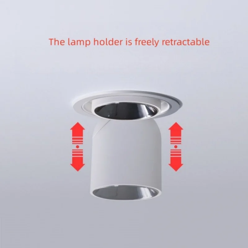 В модные 360° ° Регулируемый угловой прожектор встроенный светодиодный