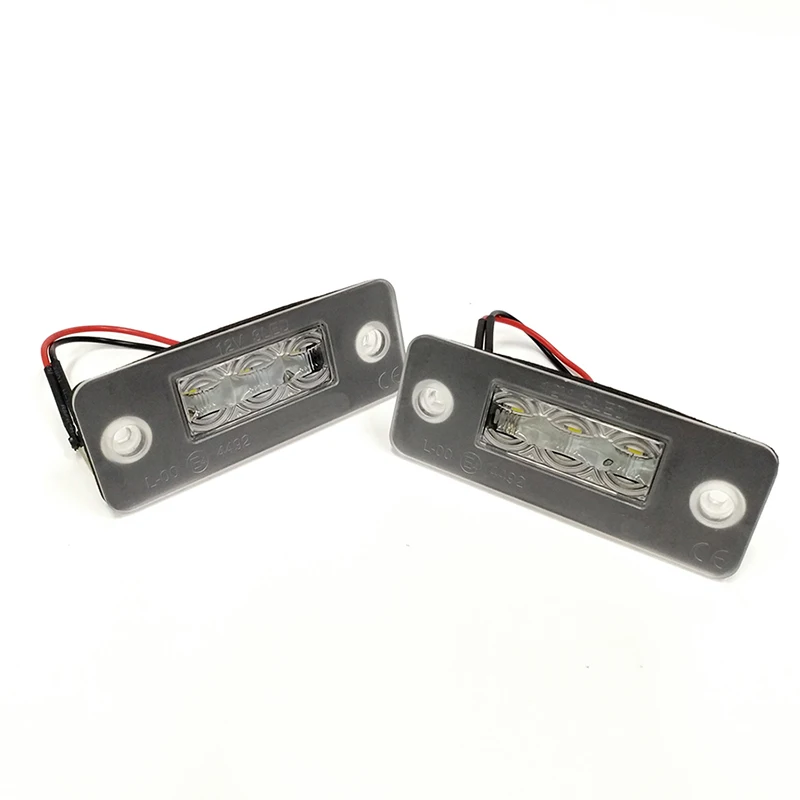 Для Audi A8 D3 2002-2010 светодиодный задний номерной знак подсветка автомобильные