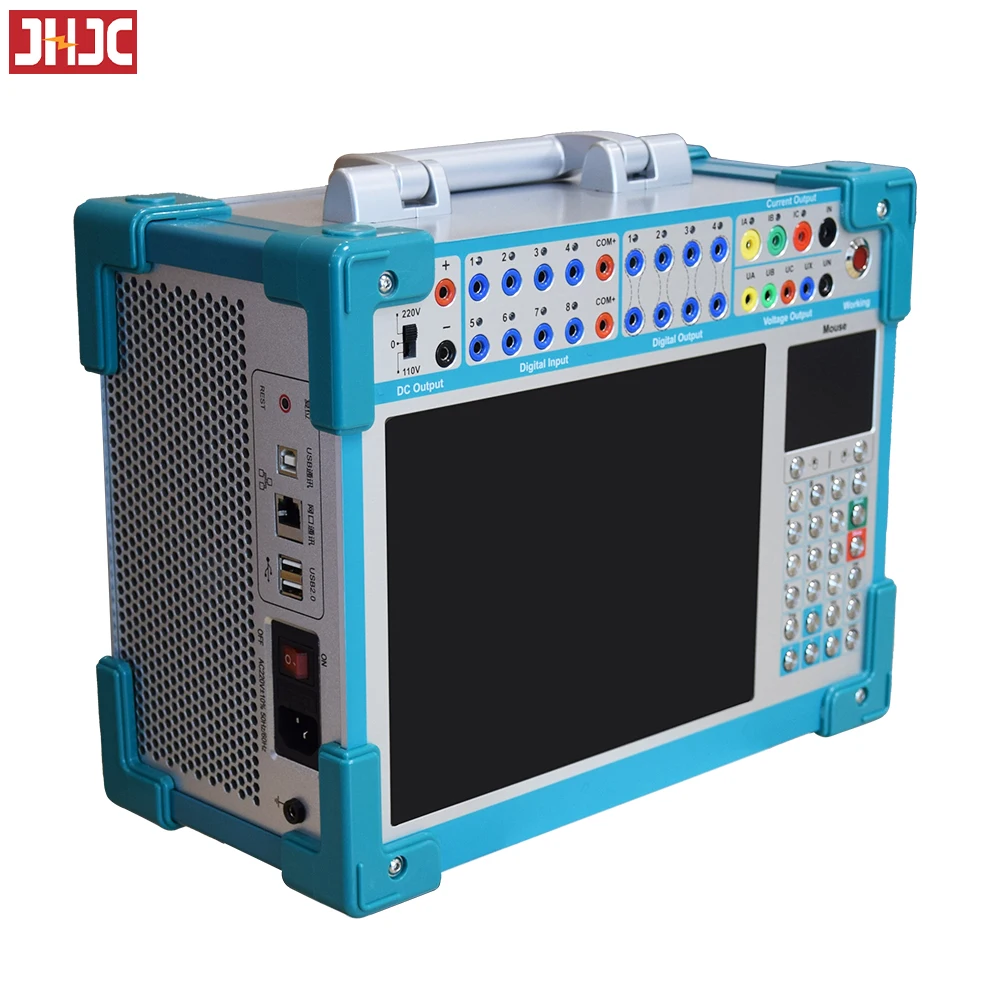 Многофункциональный 3-фазный микрокомпьютерный релейный тестер трехфазный