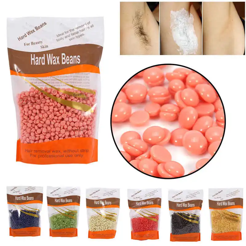 

4 Flavors 300g/Bag Beauty Salon Depilatory Dedicated Hard Wax Bean Waxing Hair Removal n