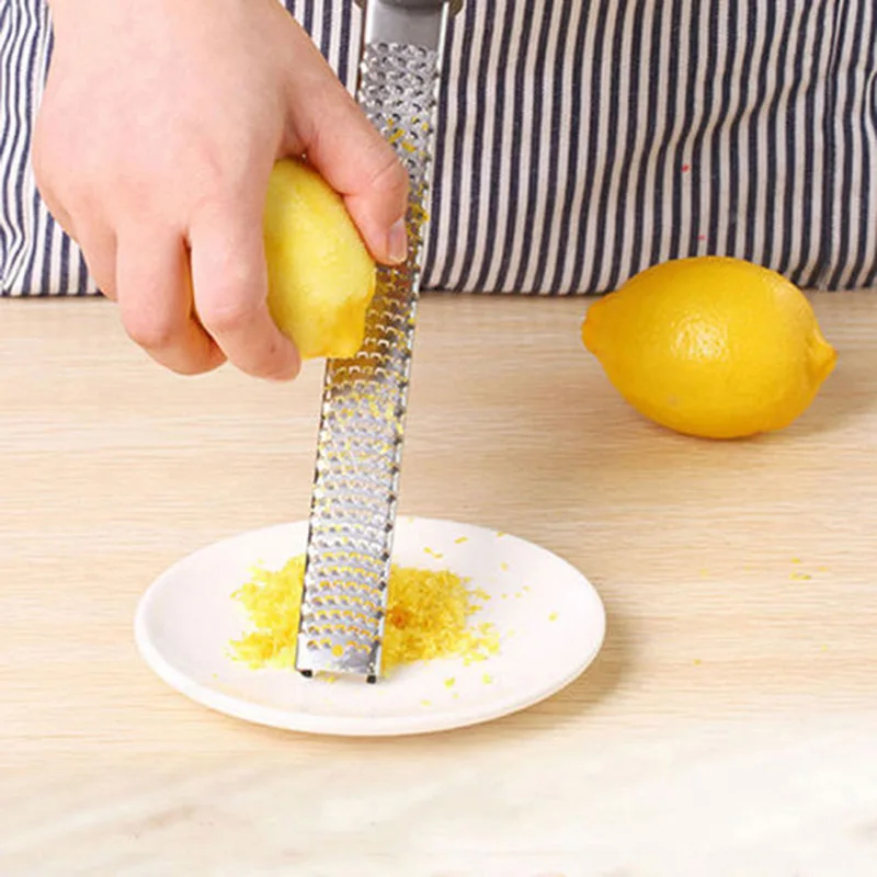 

Stainless Steel Multi-purpose Lemon Grater Cheese Planer Knife Slicer Sharp Kitchen Tools Cheese Shavings Knife Dessert Tools