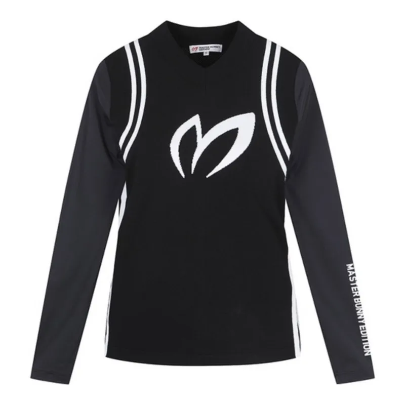 

New Golf Ladies Summer Ice Silk Sleeve Knitted Shirt Sunscreen Stretch Long Sleeve Top Breathable Slim Sports Women's T-Shirt