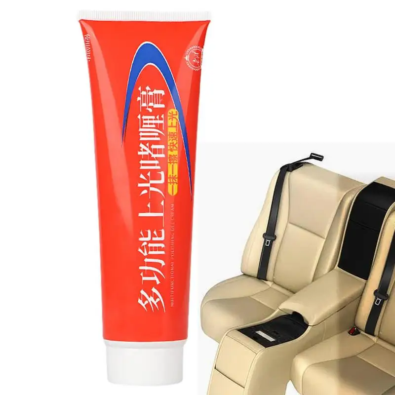 

Multifunctional Furniture Polish Paste Car Interior Cleaner Polishing Gel 200ML Practical Leather Conditioner Auto Maintenance