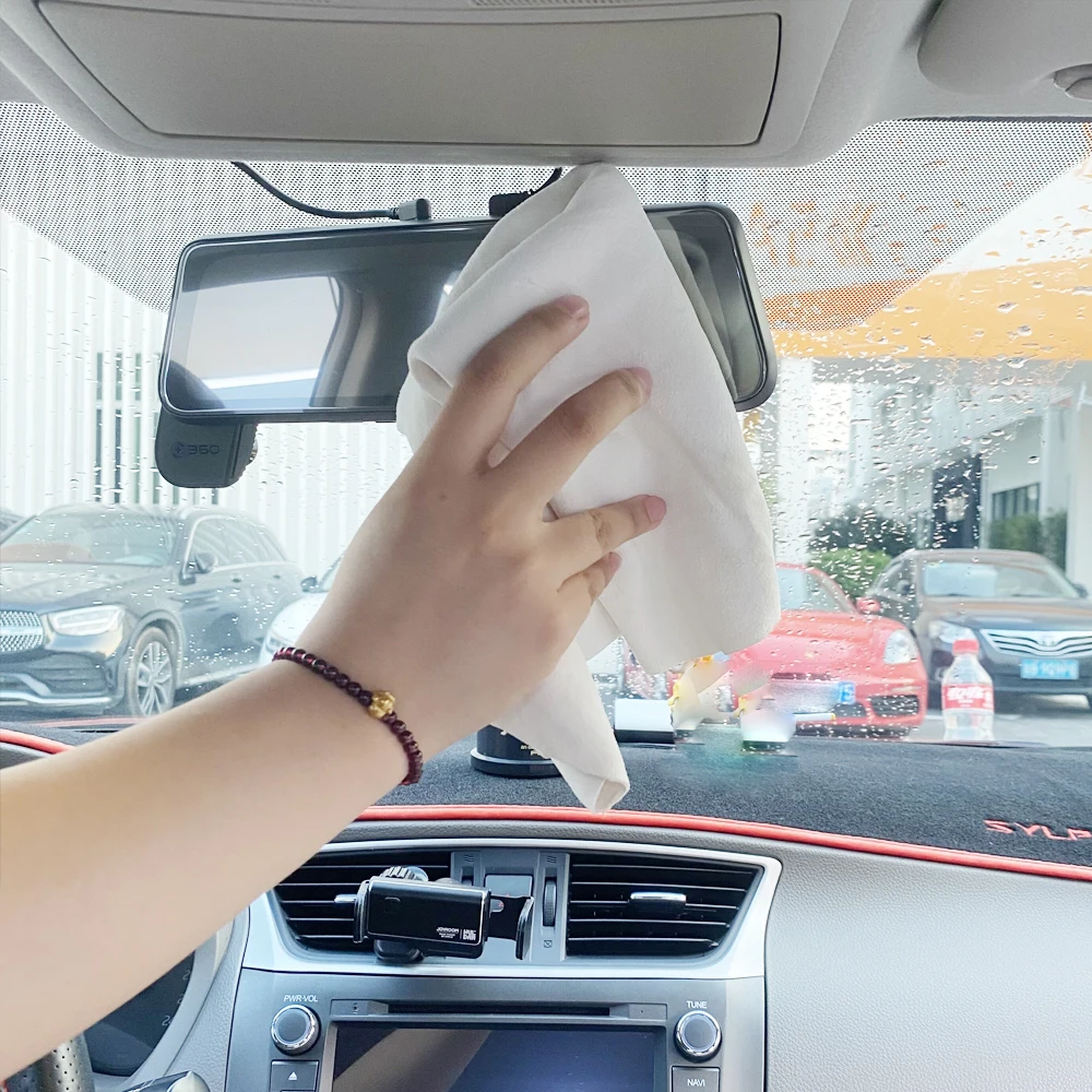 Ткань из натуральной кожи для очистки автомобиля прибл. Водонепроницаемая