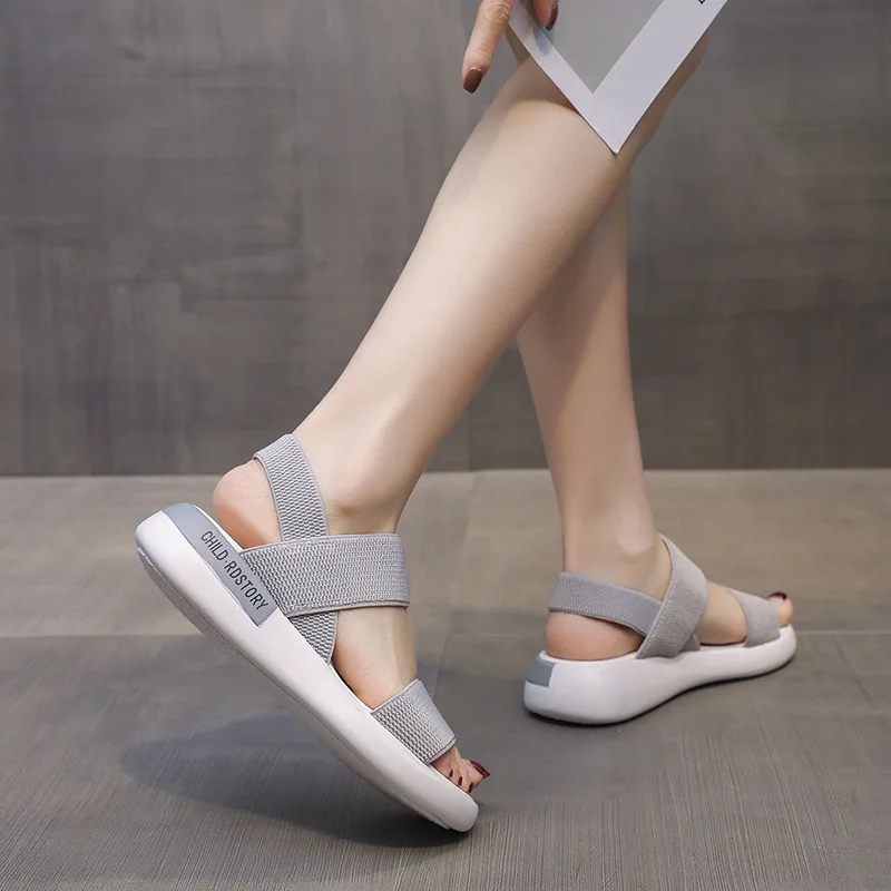 

Elegant Women Sandals Ladies Open Toe Wedges Shoes for Women Casual Shoes Woman Summer 2022 Slippersa Cute Woman Flip Flops