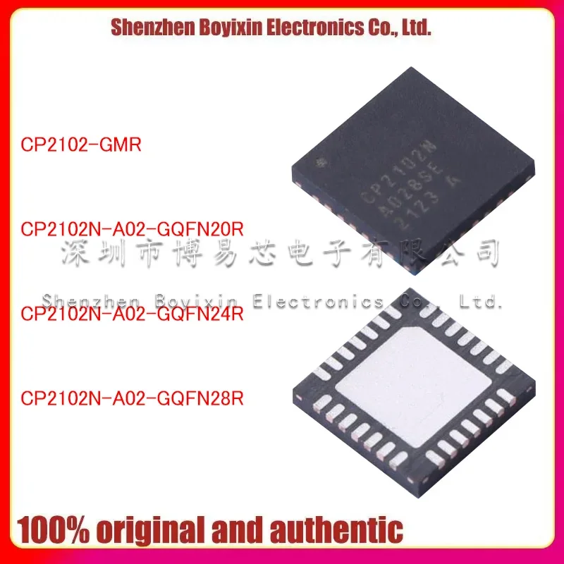 CP2102-GMR CP2102N-A02-GQFN28R CP2102N-A02-GQFN24R CP2102N-A02-GQFN20R Керамический корпус