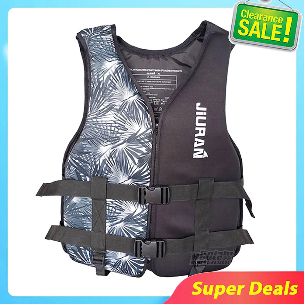 

Life Jacket Adults Surf Vest Motorboats Ski Kayak Wakeboard Raft Fishing Vest Rescue Boat Swimming Surf Safety Vest 2023