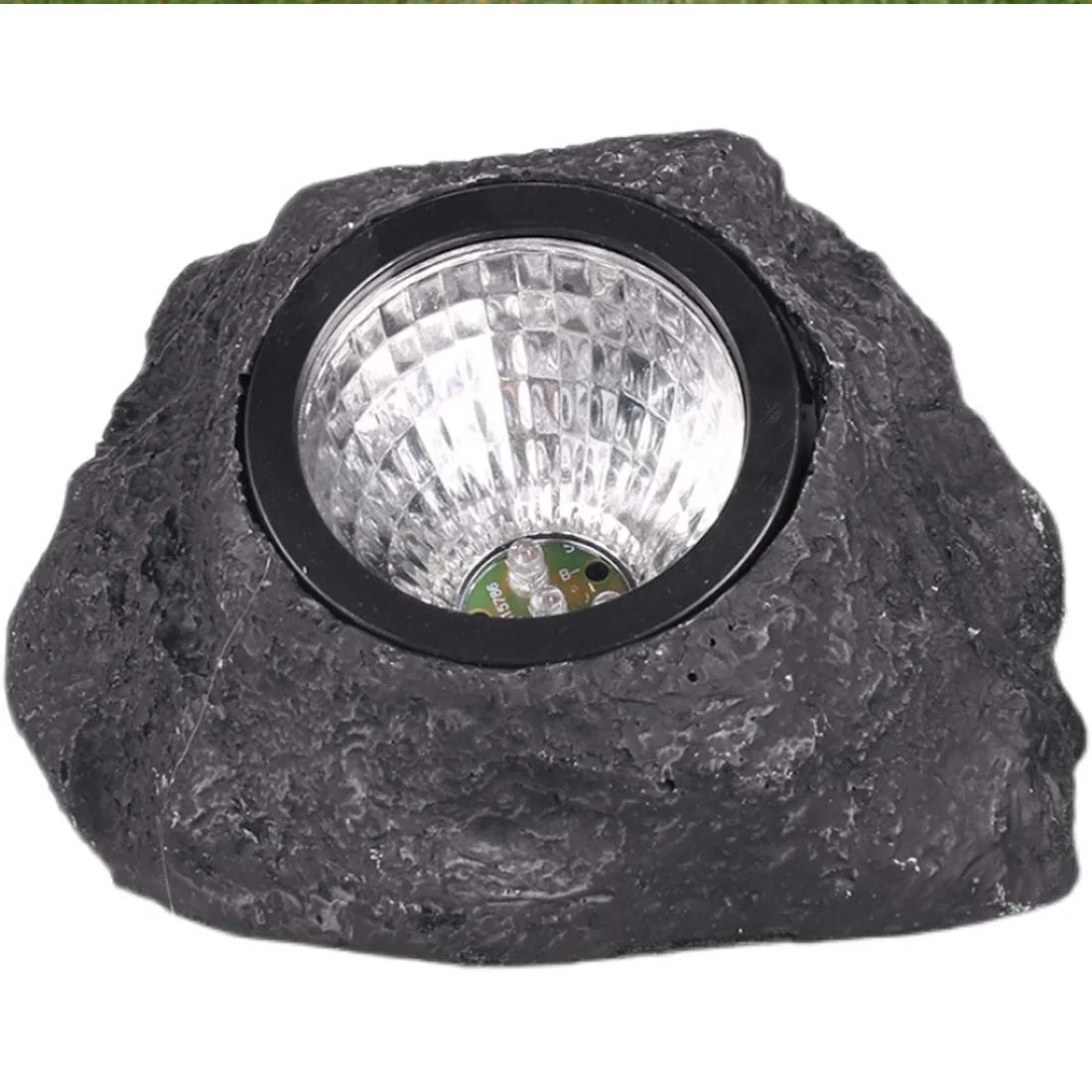 Solar light 4LED simulation stone light outdoor garden lawn decorative lighting waterproof garden spotlight