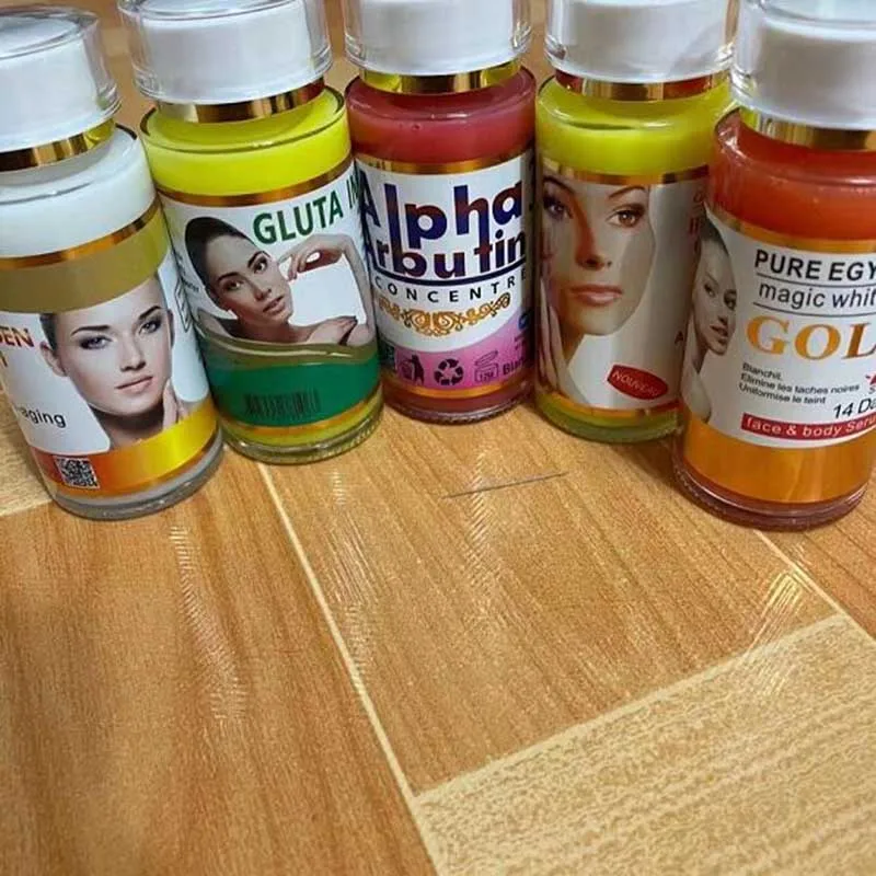 

120ML Strong Whitening Serum with Glutathione Tablet Perfect Whitening Cream for Dark Skin White Lightning Body Lotion