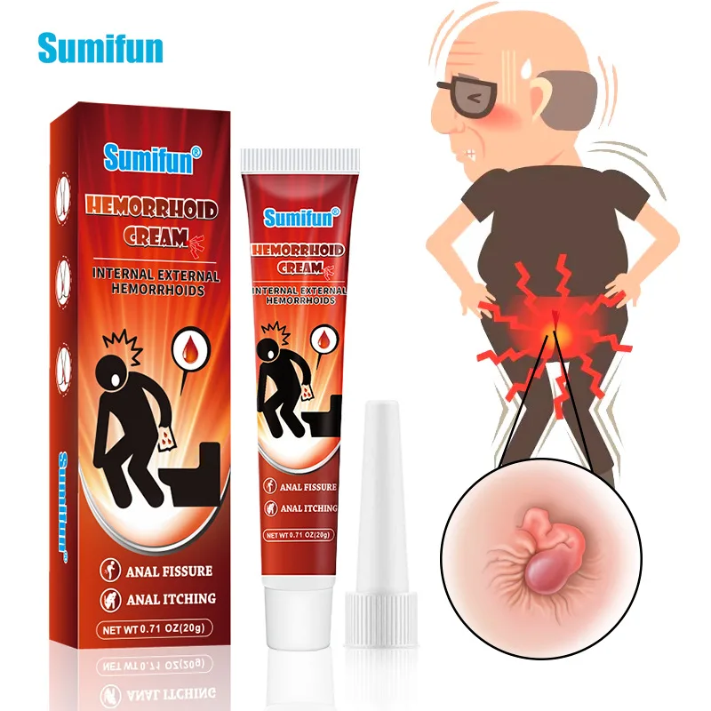 Effective Hemorrhoids Cream Treating Internal External Hemorrhoids Piles Relief Anal Fissure Pain China Herbal Serum Skin Care