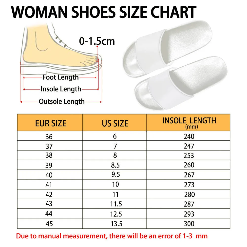 Gamma Phi Delta Fashion Women Slippers Summer Home Bathroom Anti Slip Beach Sandals Printing Shoes Suitable Indoor and Outdoor