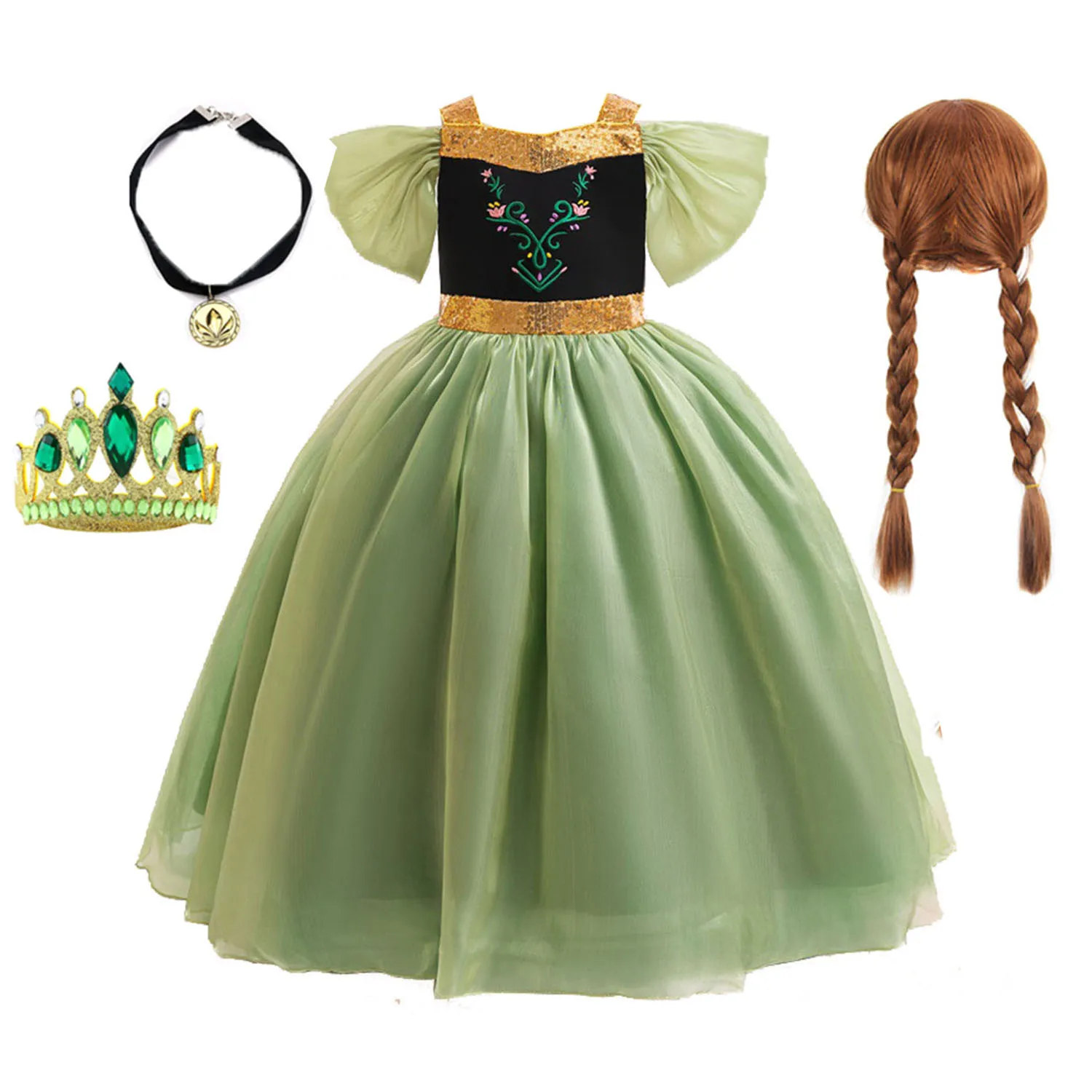 XMLSY дети для маленьких девочек фильм принцесса Холодное сердце Анна день