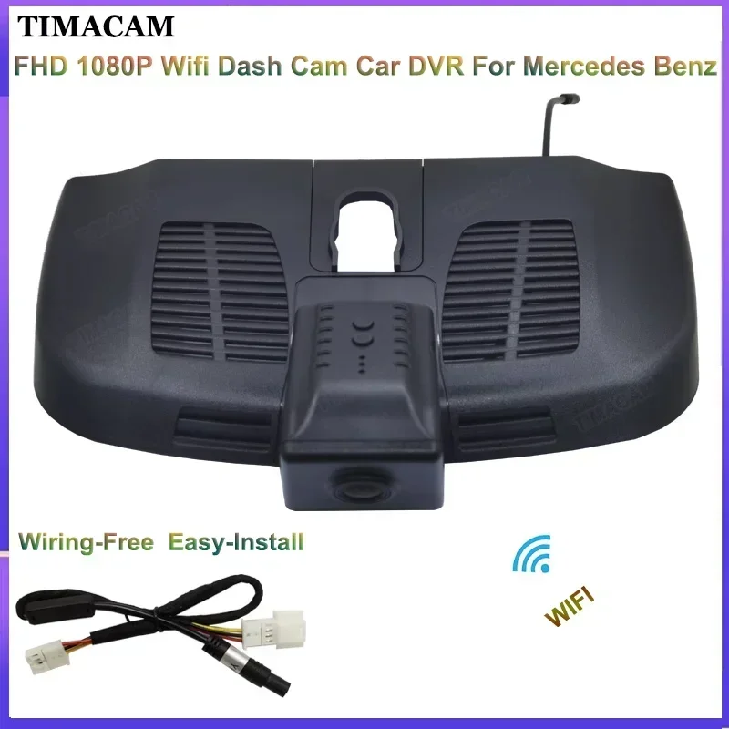 Для Mercedes Benz V Class w447 v200d v220d v250 v250d v300d EQV METRIS Macor Polo 2014-2021 Plug and Play 1080P Wi-Fi Dashcam