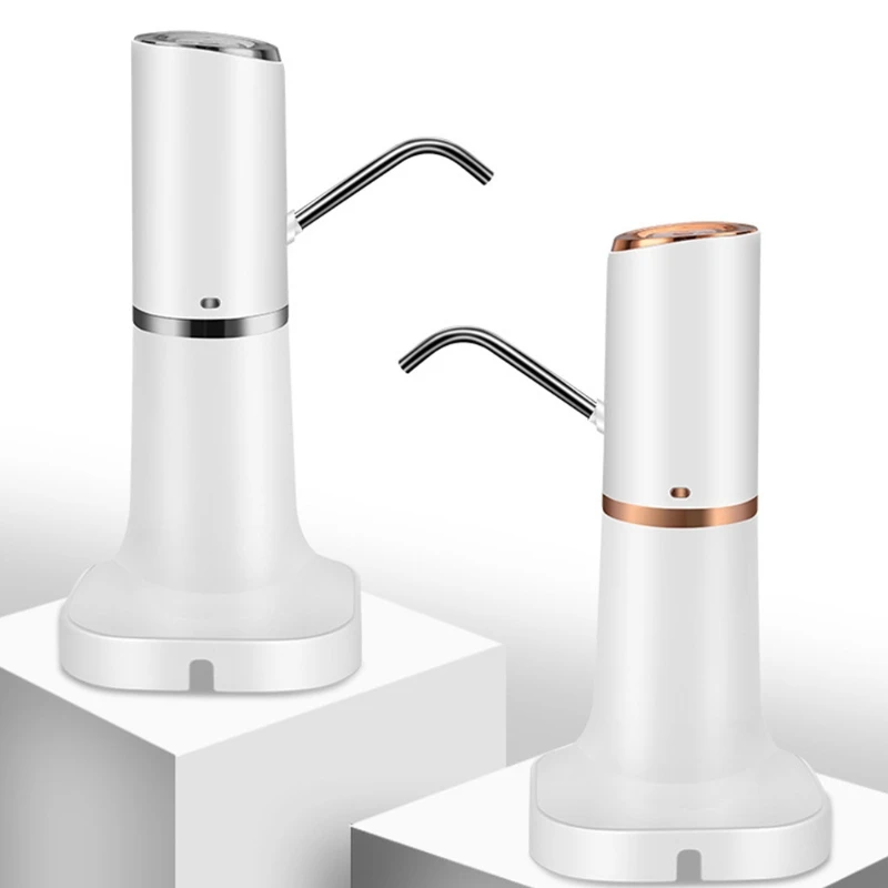 

Home Automatic Water Dispenser Hand Press Water Pump USB Charging Intelligent Electric Bottled Drinking Water Pump