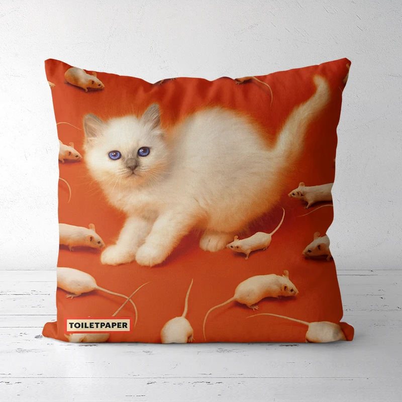 

Printed Cushion Cover Sofa Office Decor Rainbow Pillowcase Home Decor