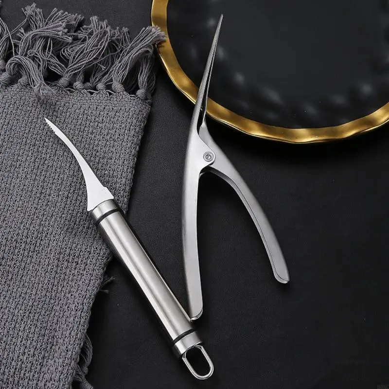 B0KC Портативные креветки Peeler Crawn Peeler Line Cutter Cutter Meafood Tool (art.: 3920cd727c232) - 3920cd727c232