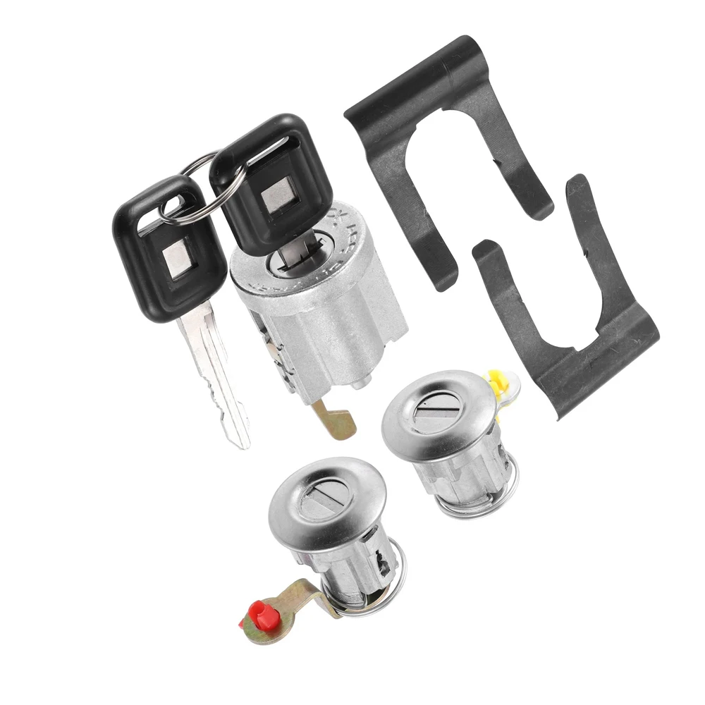 

Цилиндр дверного замка с ключами для Isuzu NPR NQR NKR ELF 1994 1995-2007, Замок зажигания двери, цилиндрический ключ 8-97035-293-0, 1 комплект