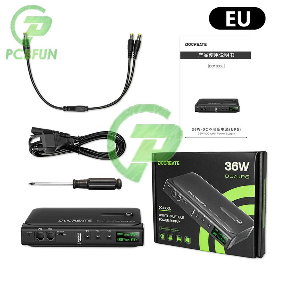 

Модуль источников бесперебойного питания pcbfun DC1036L 36 Вт