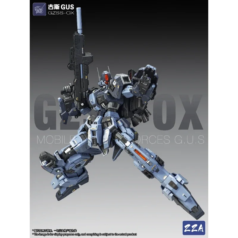 Фото MG 1/100 ZZA Модель GZSS-OX GUS Сборный комплект Модель Фигурки ПВХ Модель робота Аниме Фигурка Коллекционные игрушки Подарки №5