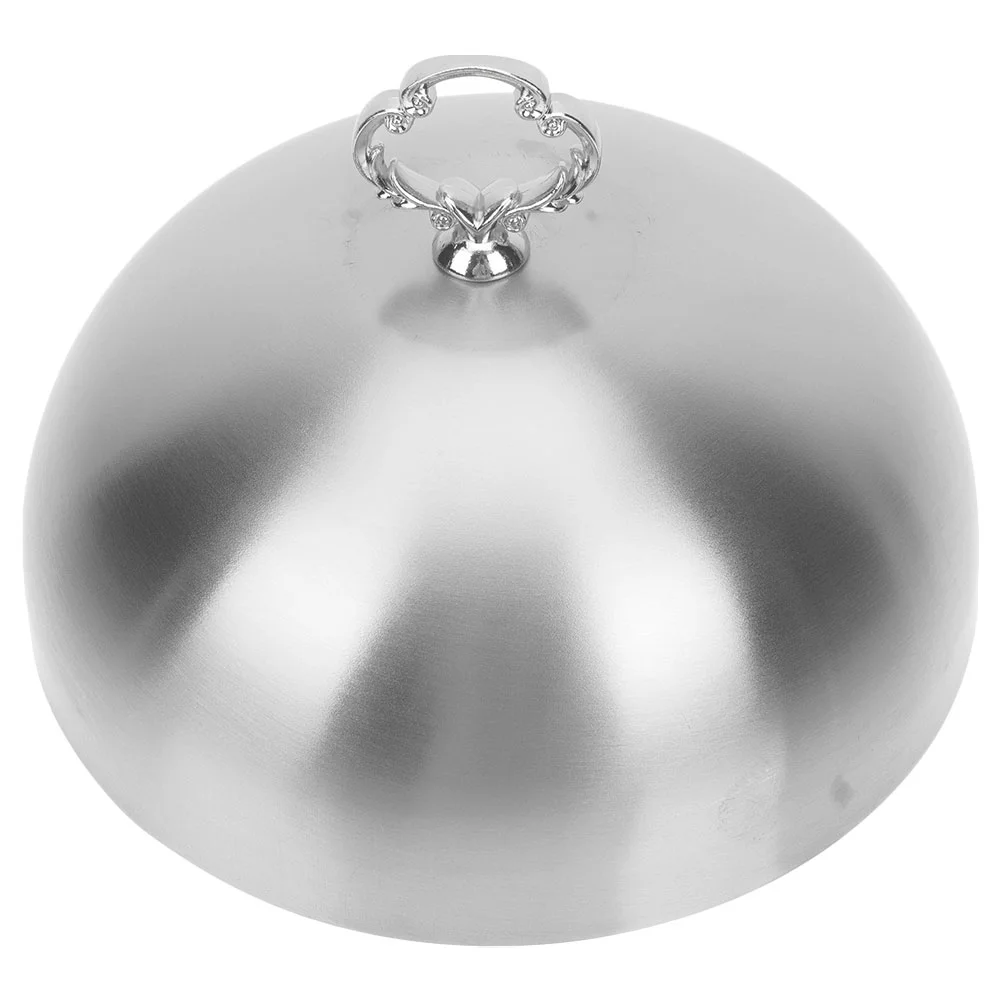

Stainless Steel Steak Cover Food Covers Kitchen Dome Vegetable Fresh-keeping Serving