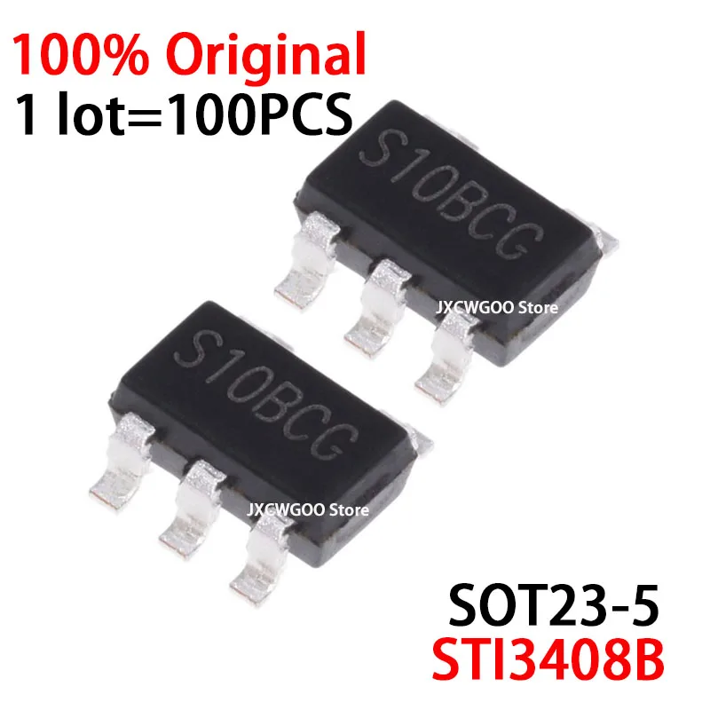 

New original STI3408B marking:S10B** STI3408 SOT23-5 100PCS/LOT