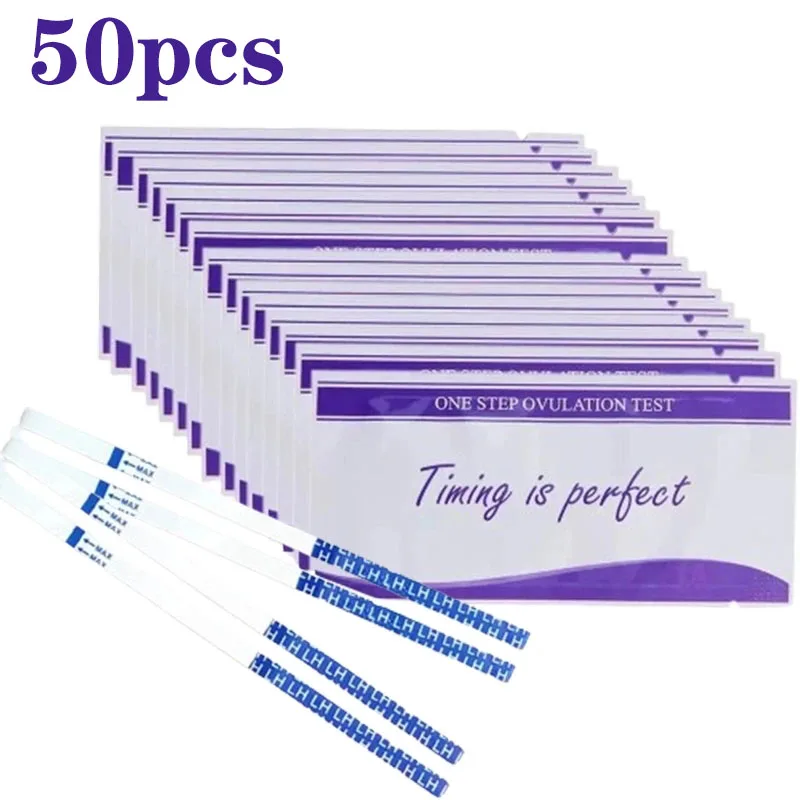 50 шт. для женщин левый тест тест-полоски овуляции точность более 99% года бытовые