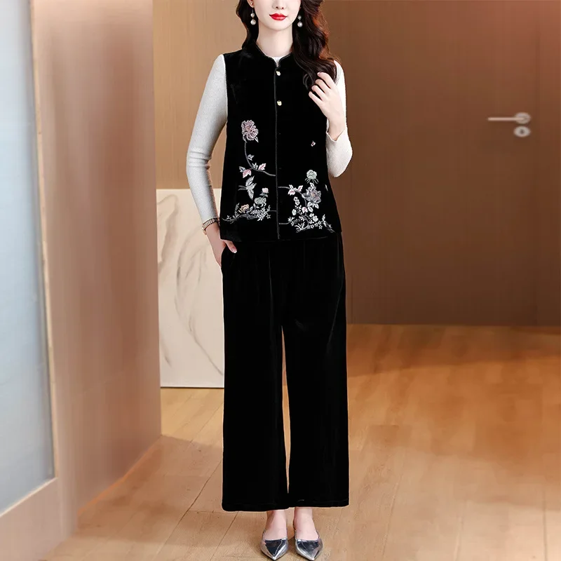 Гарантированное качество большие размеры для мамы осень/зима жилет из