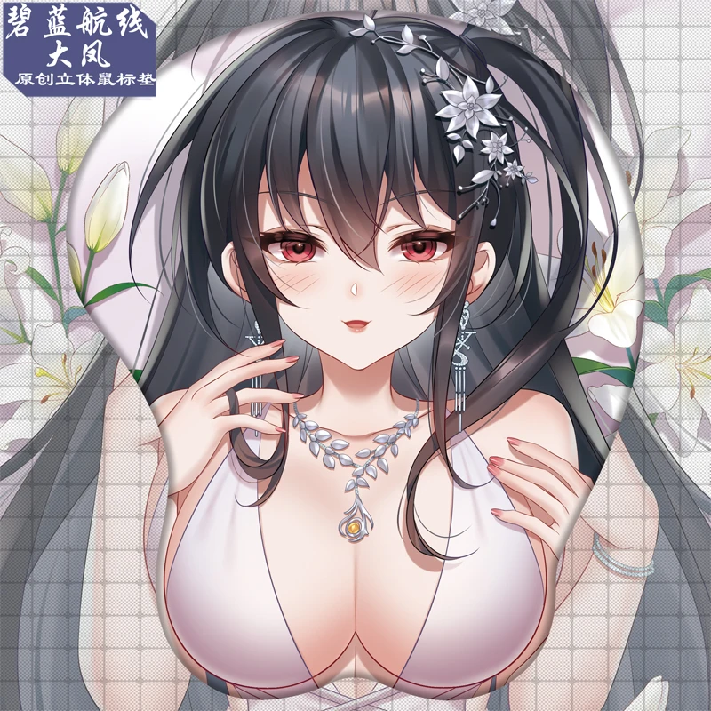 

Anime Arknights Taihō Figure 3d Anime Soft Gel Gaming Mouse Pad Mousepad Wrist Rest Gifts Man Adult Toy