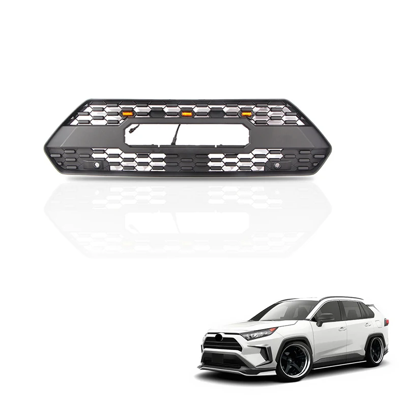 Решетка Spedking TRD для 19-22 RAV4 Приключения версия модификация передней части лица
