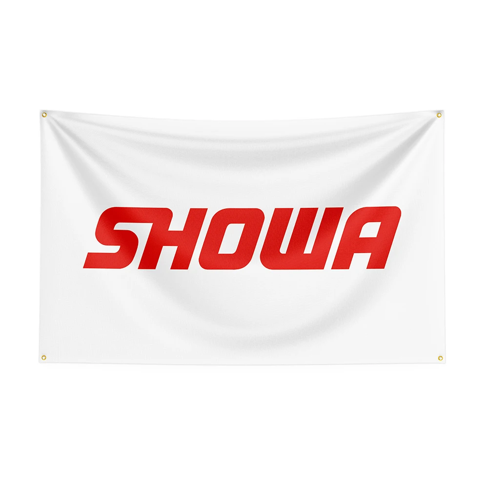 

90x150cm Showas Flag Polyester Prlnted Raclng Car Banner For Decor ft flag banner