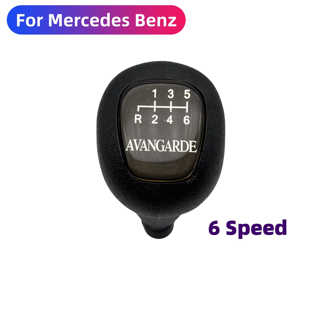 Автомобильные аксессуары 5 6-скоростная ручка переключения передач с кожаным