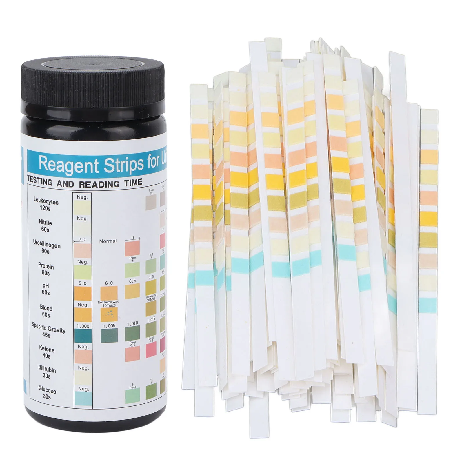 

100pcs Ketone Urine Test Strips Accurate Fast Measurement Ketones Level Monitor Test Strip