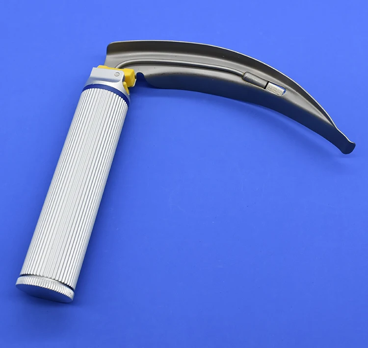 Анестетический многоразовый светодиодный ларингоскоп из нержавеющей стали