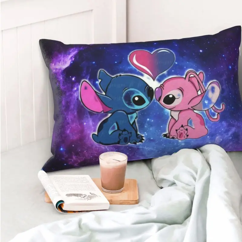 Пользовательский Стич ангел любовь сердце мультфильм аниме скандинавский чехол