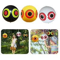 inflatable bird repelling ball bird repelling ball pvc inflatable reflective eyeball with reflective blindfold fake owl hanging