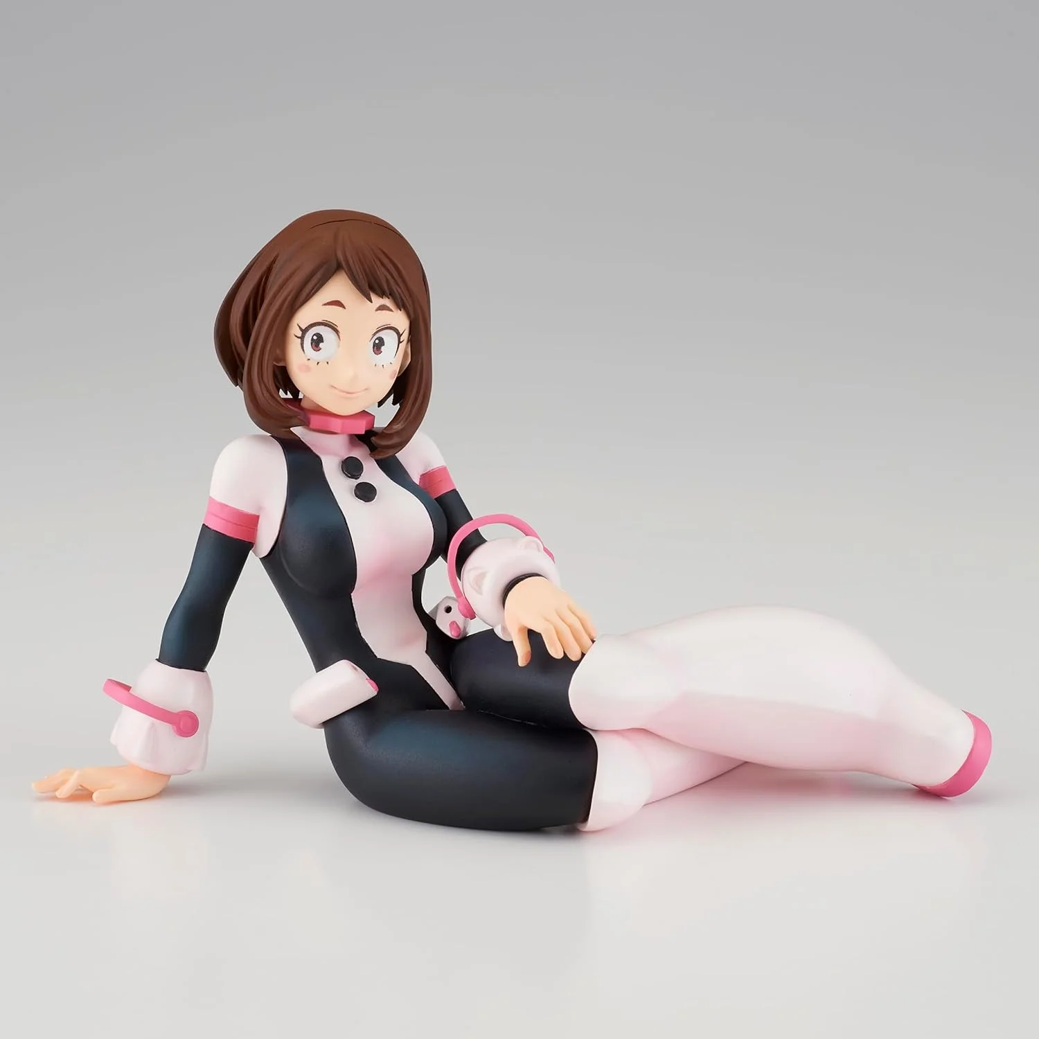 Фото MHA Hero Academia toga himiko фигурка коллекция аниме куклы игрушки Uraraka Ochako сидящая фигурка модель мальчик девочка подарок 10 см №4