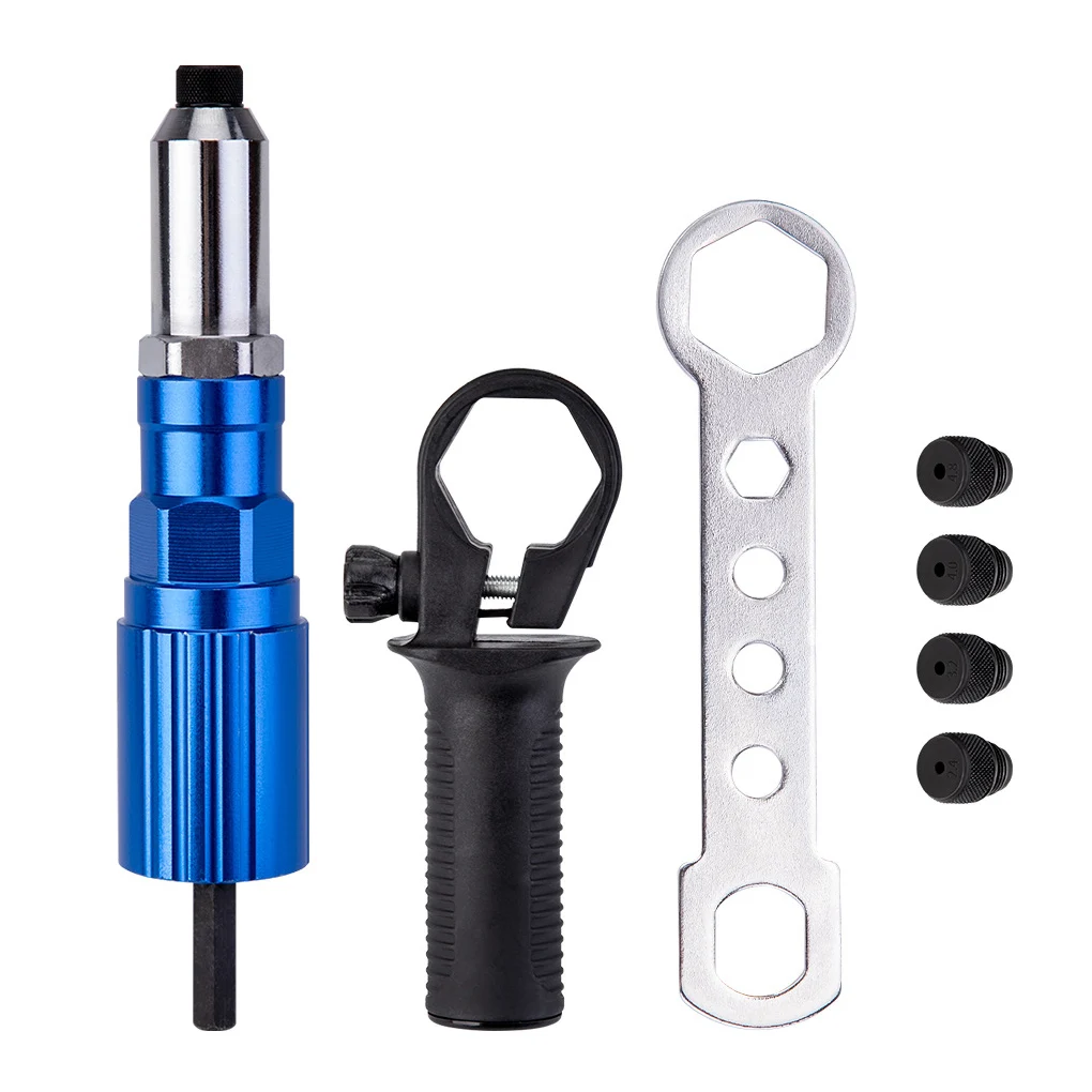 

Electric Rivet Gun rivet nut gun drill adapter Cordless riveting tool Insert Nut Pull Rivet Drill Conversion Adaptor Power Tools