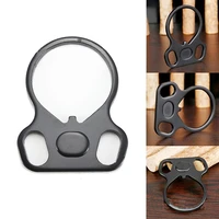 1pc tactical sling adapter 3cm steel tactical sling adapter end plate mount voor airsoft gbb voorraad buffer buis sling swivel