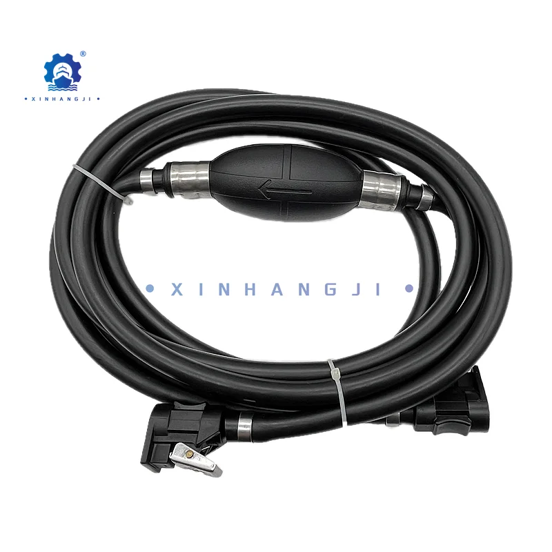 6Y2-24306-53 Резиновый топливный шланг для подвесных моторов Yamaha Parsun соединение