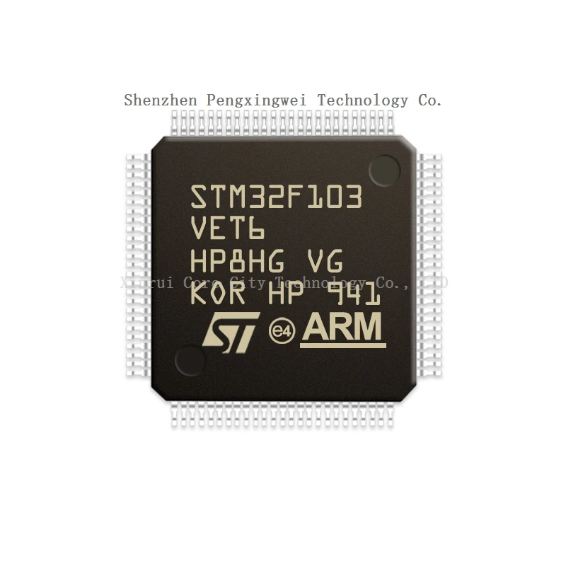 STM STM32 STM32F STM32F103 VET6 STM32F103VET6 Φ 100% оригинальный новый фотоконтроллер (MCU/MPU/SOC) ЦП