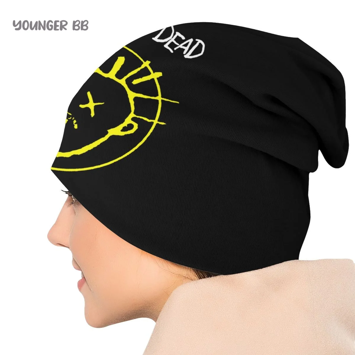 Триллер Gremlins 1984 шапки-бини для мужчин и женщин вязаная шапка Drop Dead Fred Smiley наушники