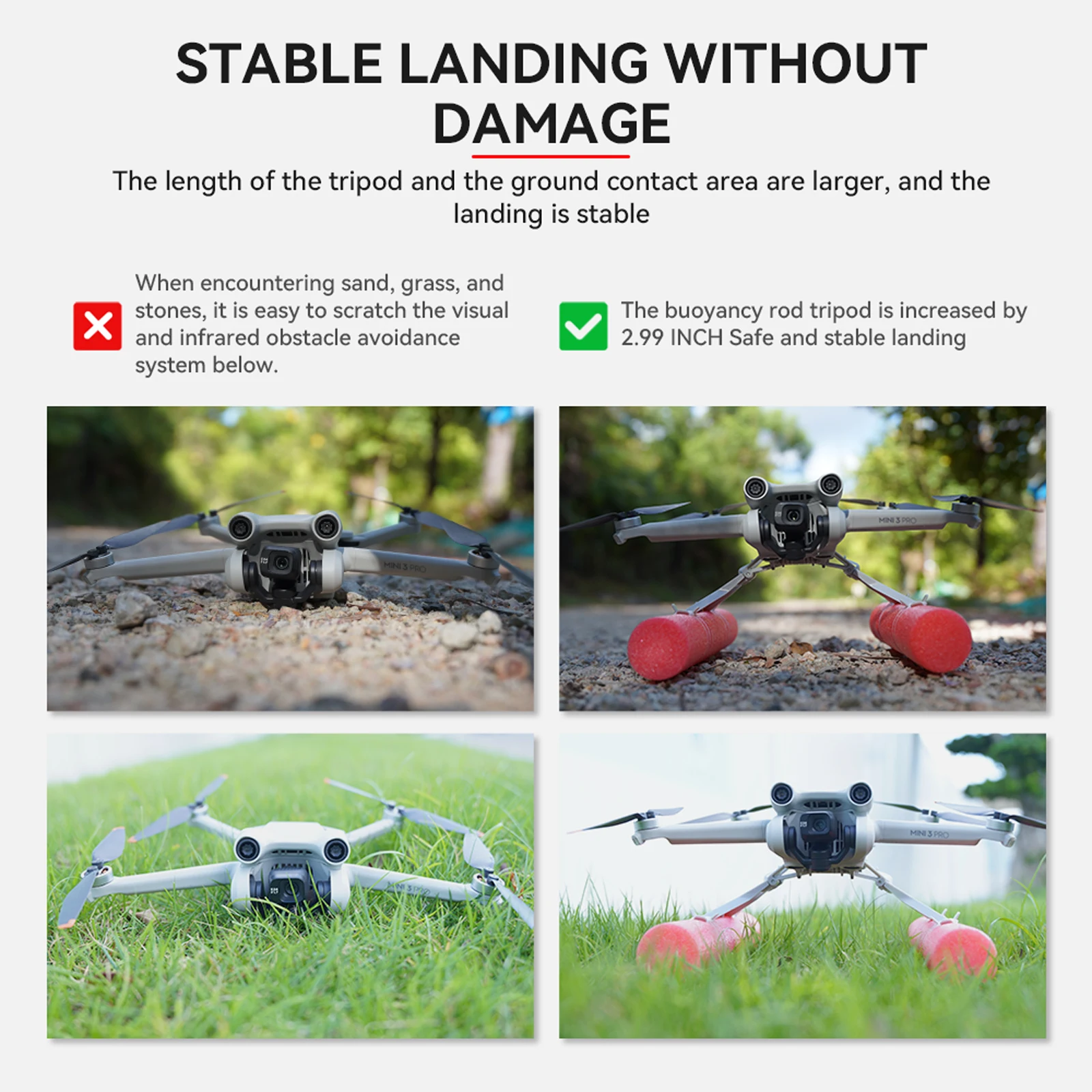 Для DJI Mini 3 Pro посадочная площадка плавающий комплект на воде для Mavic Аксессуары