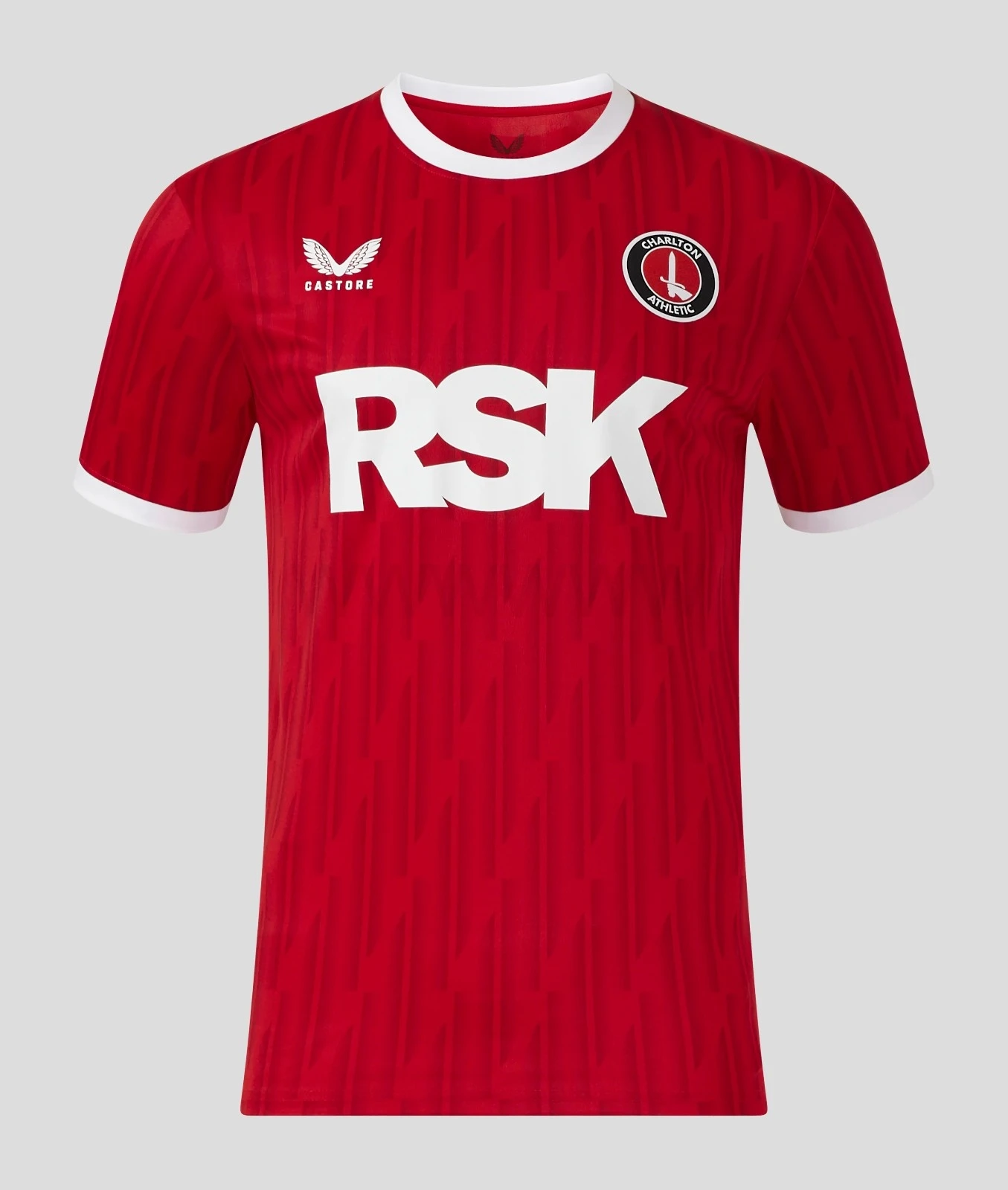 Фото Men's sports T-shirt with pinhole fabric, breathable and easy to wear football jacket, short sleeved polo tops Charlton Athletic №1