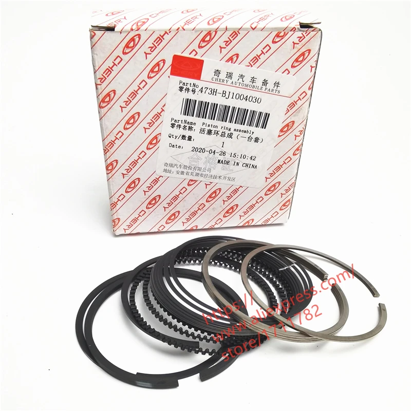 

Engine Piston Ring For Chery A1 FACE/Arauca Kimo QQ6/S21 Jaggi X1 indiS Beat 1.3L 473H-BJ1004030