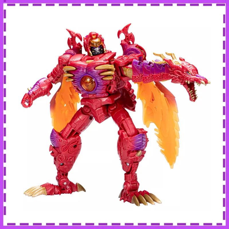 Аниме Трансформеры Hasbro Legacy Transmetal II Мегатрон красный дракон лидер подарки для