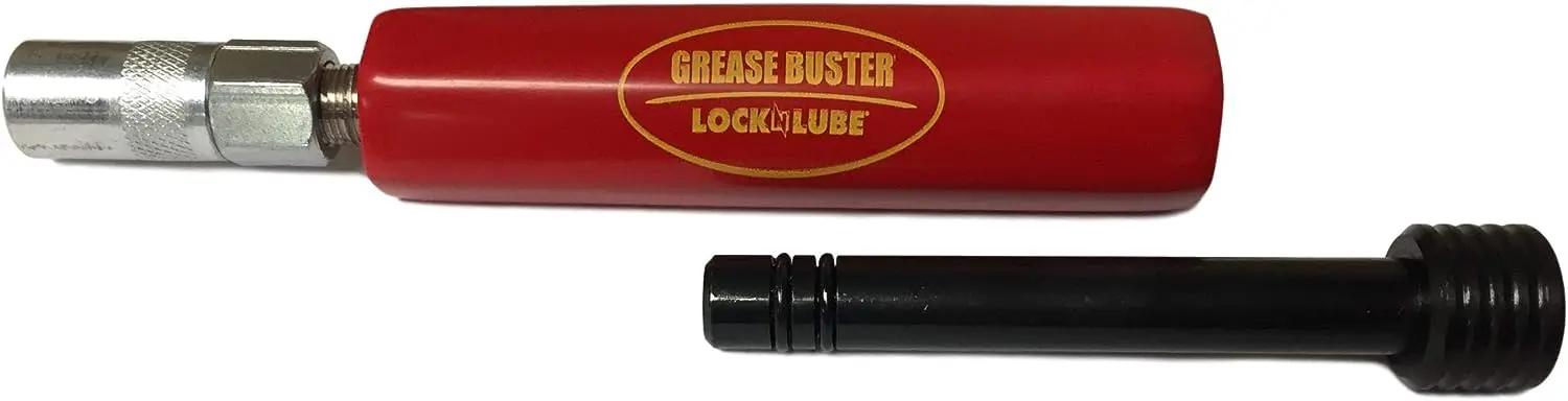 

Original Grease Buster®. the USA! Cleans and flushes out old dried grease from fittings, pins, shafts, bushings, and joints. U