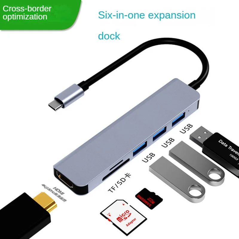 

Док-станция с разъемами USB Type-C и Hdmi