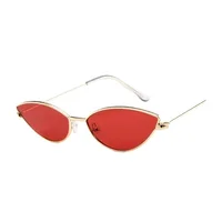 Cute Sexy Cat Eye Sunglasses Women Retro Small Black Red Pink Cateye Sun Glasses Female Vintage Shades For Women