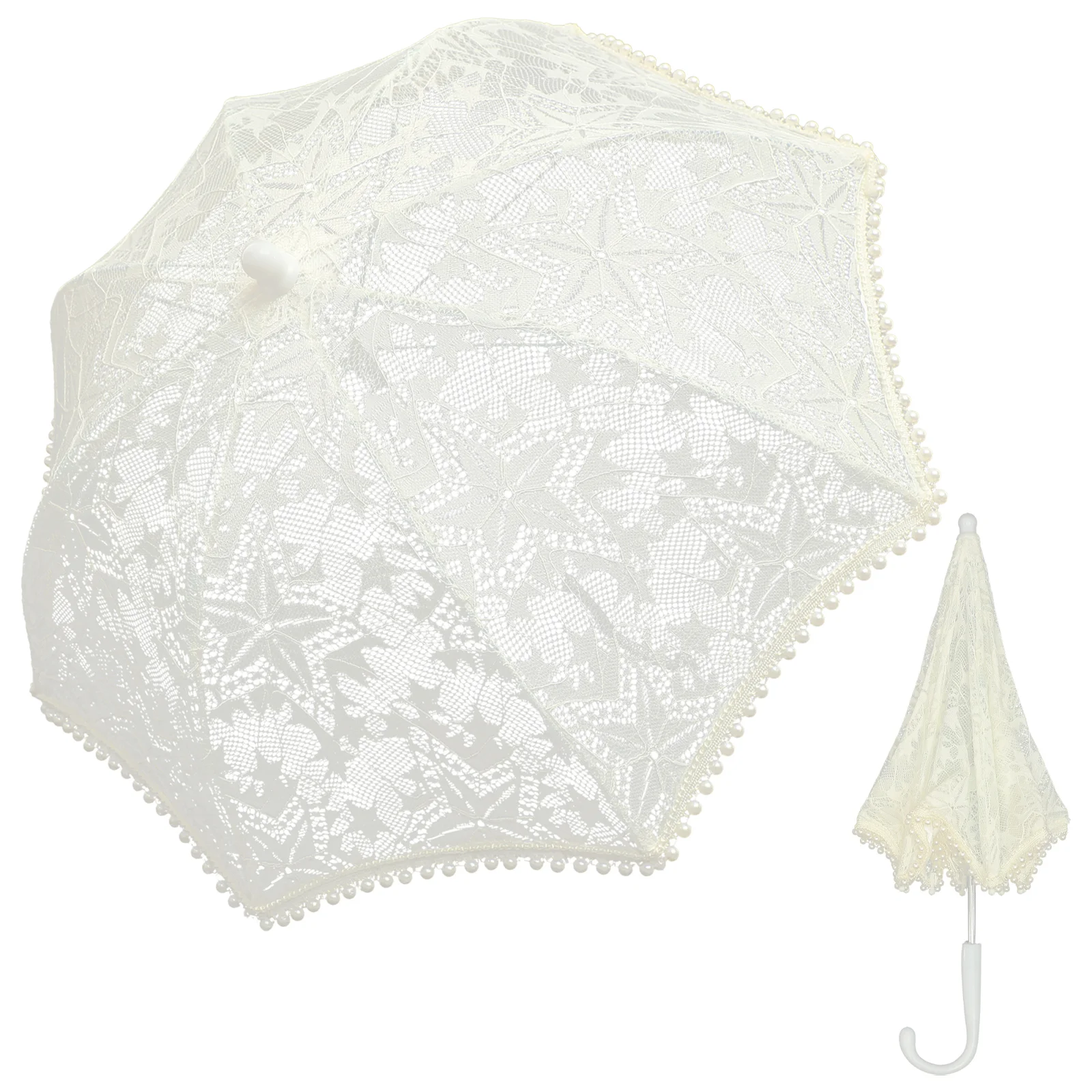 

Baby Bath Essentials Lace Umbrella Parasol Vintage Girls Clothing Wedding Umbrellas Bulk White Tea Party Beach For kids
