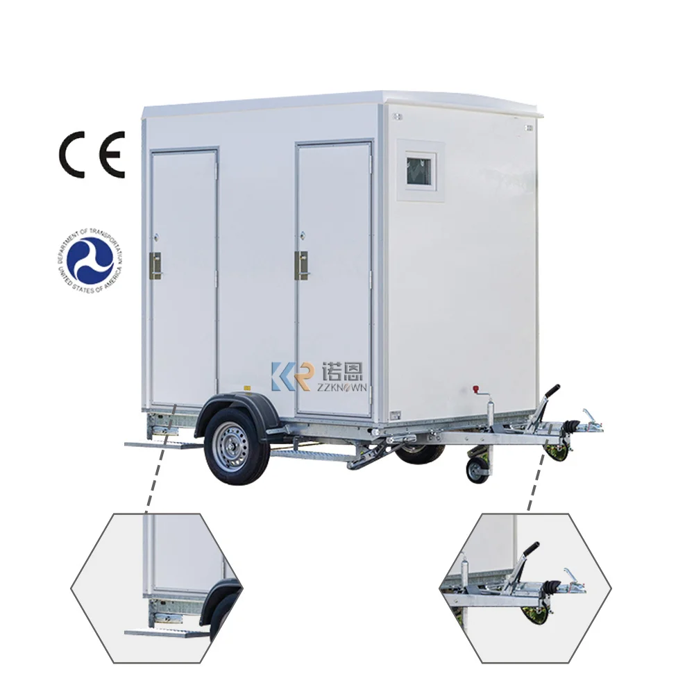 

Mobile Toilet Trailer Portable Restroom Trailer Ramp Portable Toilets For Sale 23468 Rooms Can Be Customized